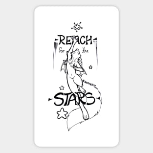 Reach for the Stars Magnet